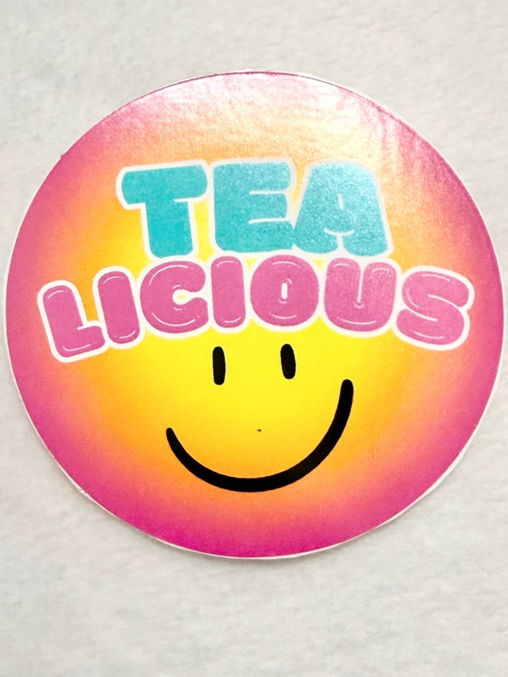 “Tea..Licious” Sticker